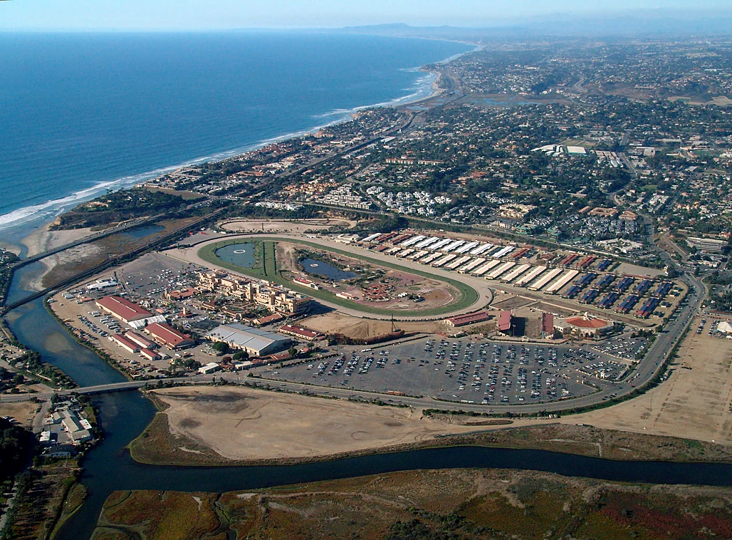 Del Mar Racetrack and Fairgrounds representing Del Mar, California