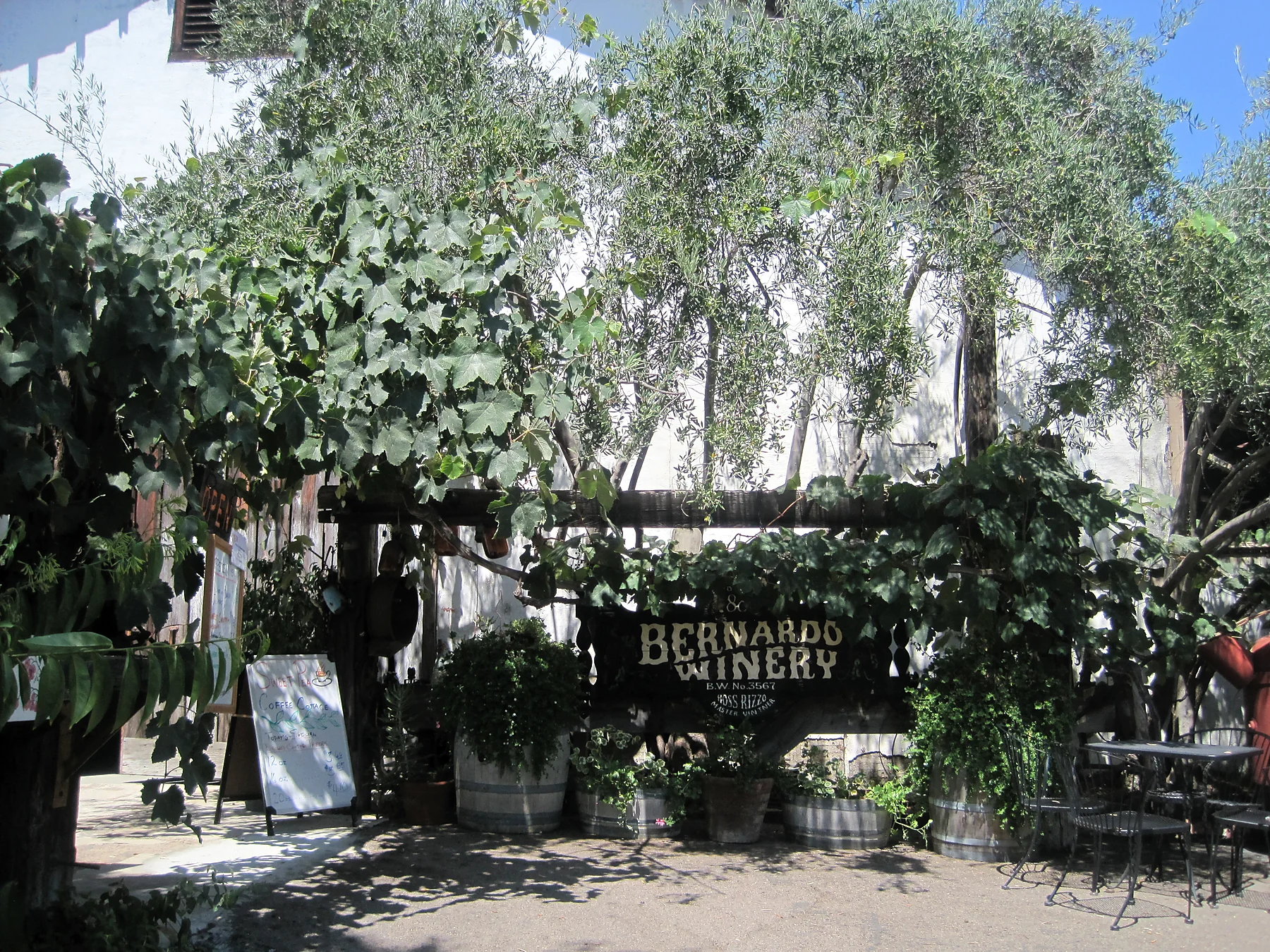 Bernardo Winery in Rancho Bernardo California