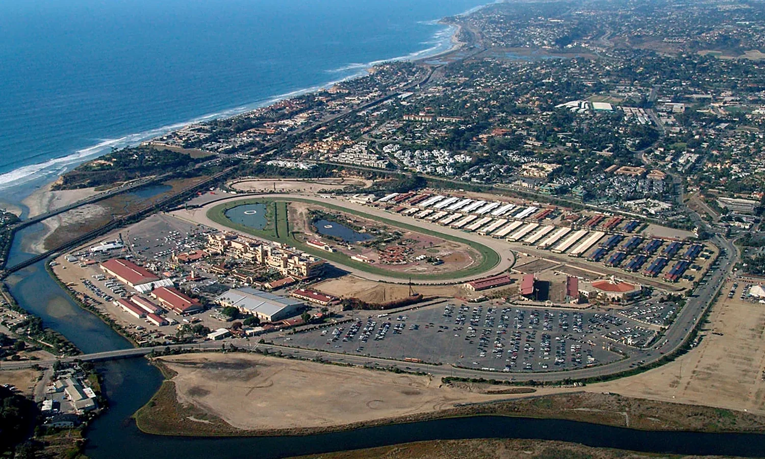 Del Mar Racetrack and Fairgrounds in Del Mar, California