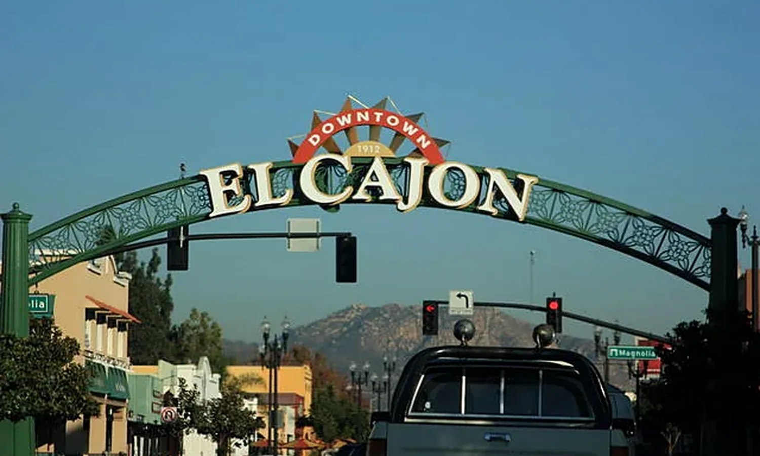 Downtown El Cajon Gateway Arch in El Cajon, California