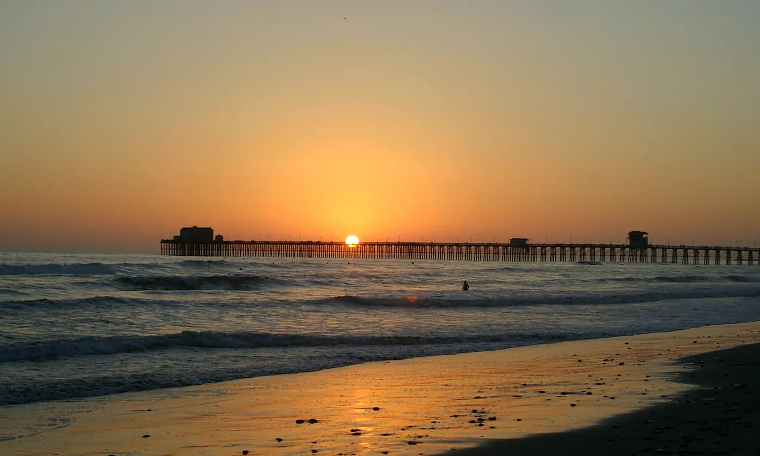 Oceanside Pier in Oceanside, California
