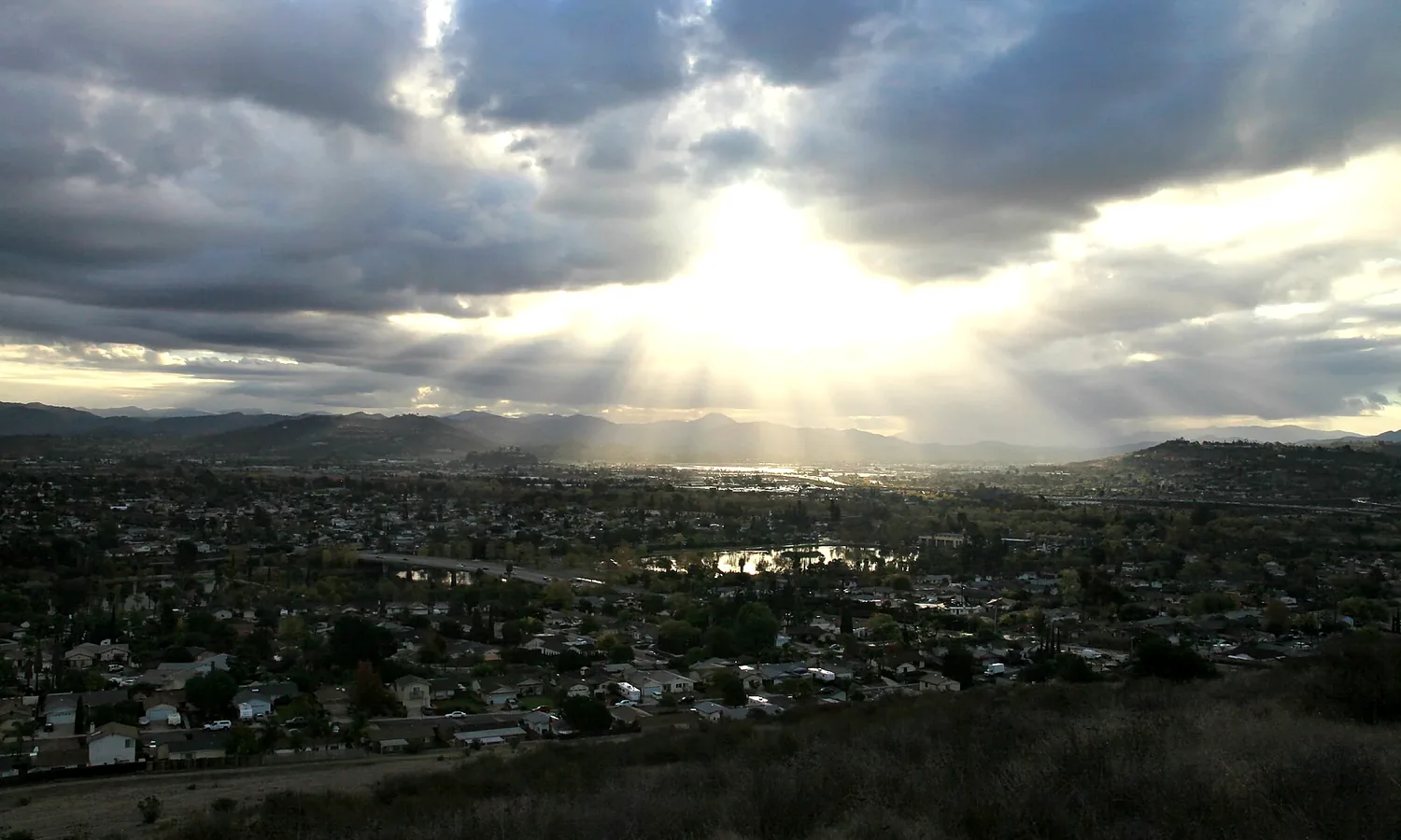 Santee Lakes in Santee, California