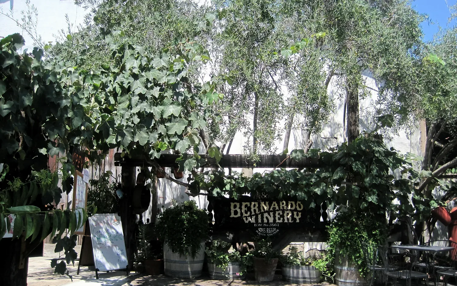 Bernardo Winery in Rancho Bernardo California